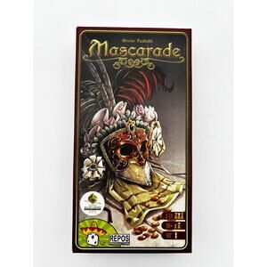 Mascarade Card Game Repos Production 2018 Bruno Faidutti New Unplayed.